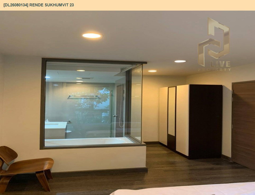 รูป DL26080134 ให้เช่าคอนโด เรนด์ สุขุมวิท 23 (Rende Sukhumvit 23) ใกล้ BTS อโศก พร้อมเข้าอยู่ โทรด่วน 0638692663 LineID @952jdxxk - รูปที่ 4/8