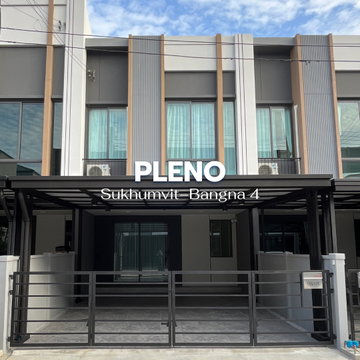 🏡 Townhome for Rent – Pleno Sukhumvit–Bangna 4 near Mega Bangna, Bangna–Trat Road and expressways.🌟 Line : @steadfastre