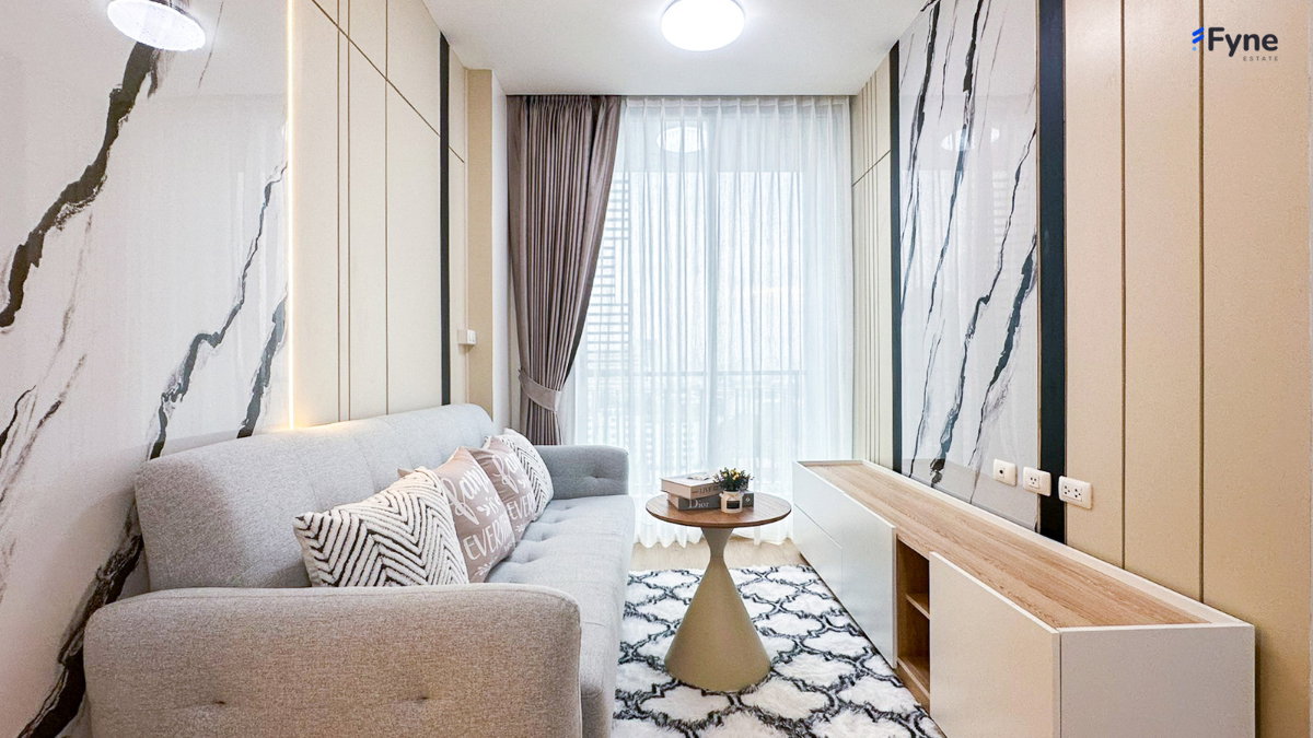 รูป 🔥 Chewathai Ramkhamhaeng ห้องสวย 1 ห้องนอน ชั้น 12 ใกล้ MRT รามคำแหง เพียง 11,000 บาท/เดือน พร้อมเข้าอยู่! 🏙️✨ - รูปที่ 9/11