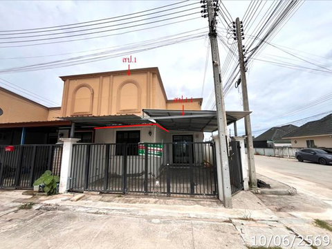 TOWN HOUSE 28 Sq.w. Nikhom Pattana Rayong for 1.3M