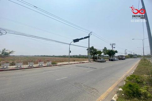 ขายที่ดินแปลงใหญ่ 43 ไร่ 15.5 ตร.ว. ติดถนนไมตรีจิต หนองจอก ทำเลดี