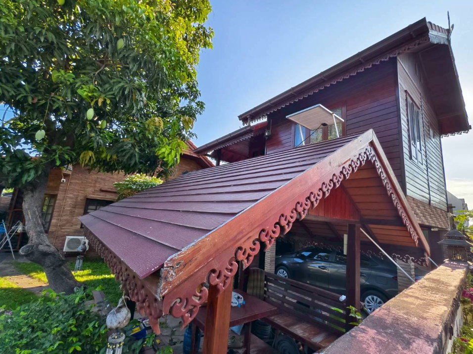 รูป ขายบ้านทรงไทย รามคำแหง68 ขายบ้านทรงไทยประยุกต์ งดงามดั่งงานศิลป์ ทำเลทองรามคำแหง 68 แปลงมุม  - รูปที่ 20/38