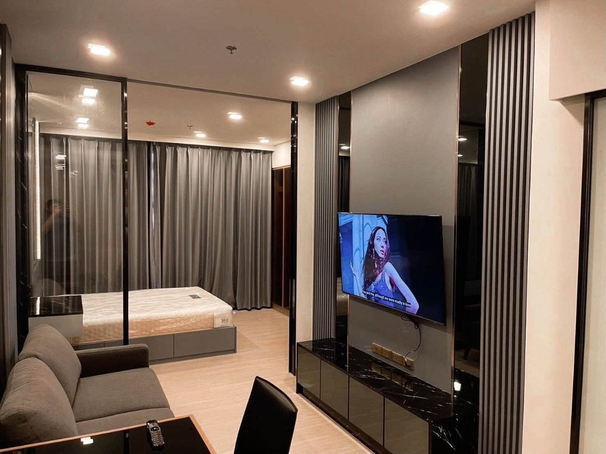 รูป ✨🏙️ ให้เช่า One9Five Rama 9 | 1 ห้องนอน ชั้นสูง วิวเมืองไม่บล็อก ใกล้ MRT พระราม 9 - รูปที่ 1/7