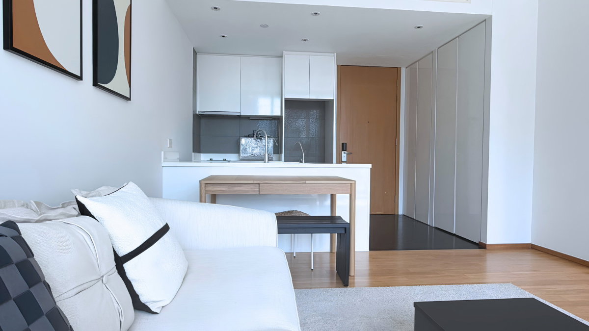 รูป 🔥 Aequa Sukhumvit 49 ห้องหรู 1 ห้องนอน ชั้น 11 ใกล้ BTS พร้อมพงษ์ เพียง 48,000 บาท/เดือน พร้อมเข้าอยู่! 🏙️✨ - รูปที่ 8/10