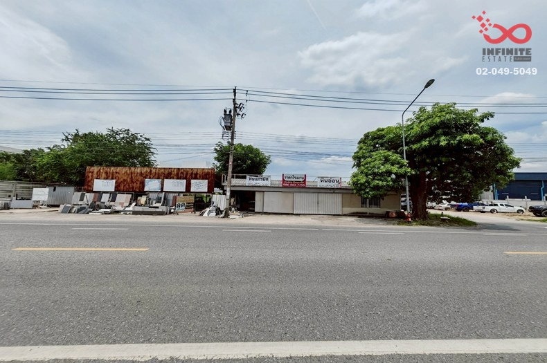 รูป ขายที่ดิน 363 ตร.ว. ถนนสุขาภิบาล 2 - กาญจนาภิเษก ติดถนนใหญ่ แปลงมุม ใกล้สนามบินสุวรรณภูมิ - รูปที่ 2/7