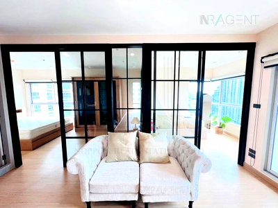 Condos for rent : 🚩 For Rent Condo THE PARKLAND TAKSIN - THAPRA Building A, Floor 24,2 bed room, Room size 50.00 sqm