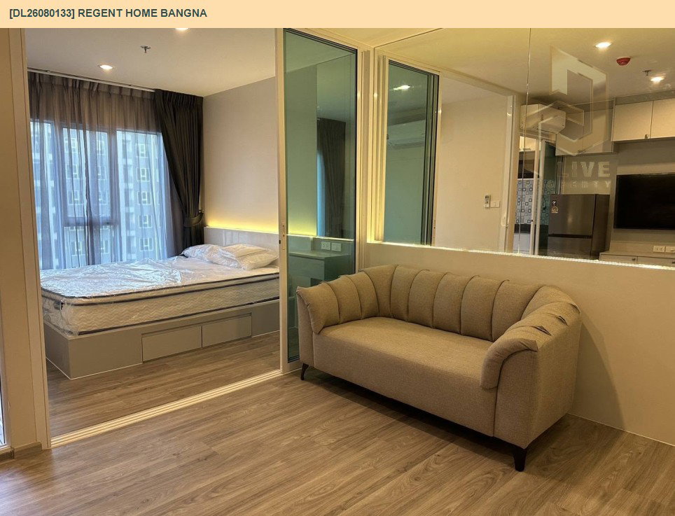 รูป DL26080133 ให้เช่าคอนโด รีเจ้นท์ โฮม บางนา (Regent home bangna) ใกล้ BTS บางนา พร้อมเข้าอยู่ โทรด่วน 0653619502 LineID @952jdxxk - รูปที่ 3/4
