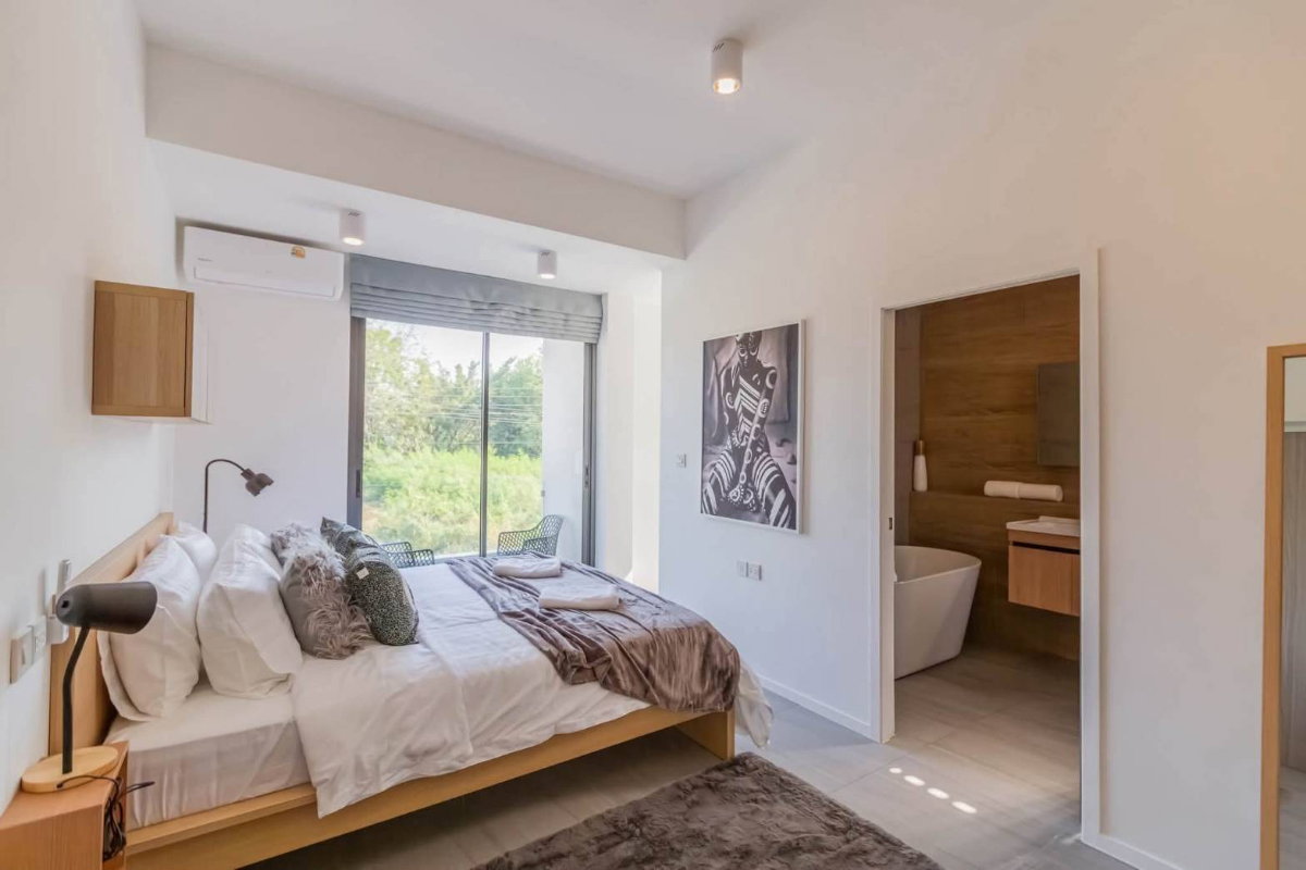 รูป บ้านใหม่ให้เช่า 3 ห้องนอน พร้อมสระว่ายน้ำระบบเกลือ โซนหางดง-เชียงใหม่ ใกล้โรงเรียนนานาชาติหลายแห่ง (R1389) T.0946511456 - รูปที่ 9/14