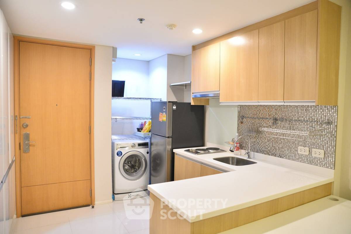 picture 200m To MRT Phetchaburi: 31st-Floor 1-BR Villa Asoke (ID 511367) - 5/9