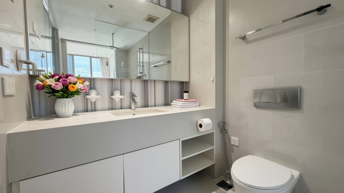 รูป 🔥 Aequa Sukhumvit 49 ห้องหรู 1 ห้องนอน ชั้น 11 ใกล้ BTS พร้อมพงษ์ เพียง 48,000 บาท/เดือน พร้อมเข้าอยู่! 🏙️✨ - รูปที่ 10/10