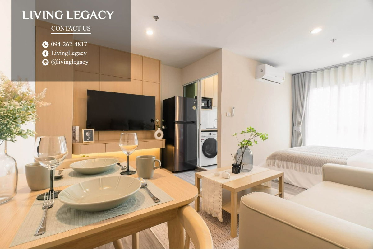 รูป TJ8A4Q เช่าด่วน คอนโด Regent Home Bangna ชั้น 30 | 1 นอน 28 ตร.ม. | 13,000 บาท/เดือน | LINE: @livinglegacy - รูปที่ 4/10