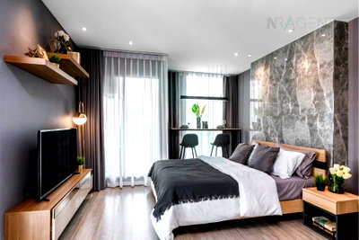 Condos for sale : For Sell Condo RHYTHM EKKAMAI Building 1, Floor 17,Studio, Room size 30 sqm