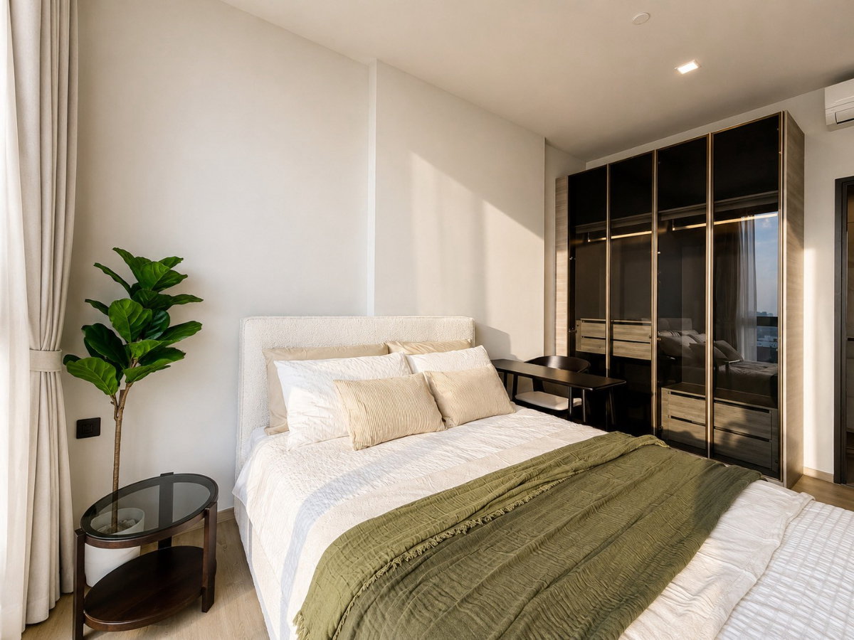 รูป ✨🦄 Ready to move 🦄✨ The Crest Park Residences เฟอร์ครบจบในที่เดียว โทร 096-2493698 (TCR0166) - รูปที่ 4/17