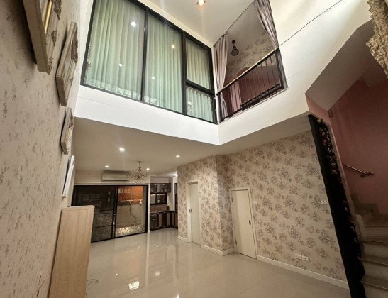 รูป ให้เช่าทาวน์โฮม 3 ชั้น หมู่บ้านอีโค สเปซ Eco Space เกษตร-นวมินทร์ แอร์ 4 เครื่อง เฟอร์นิเจอร์บางส่วน อยู่อาศัย หรือ Home Office จดบริษัทได้ - รูปที่ 3/15
