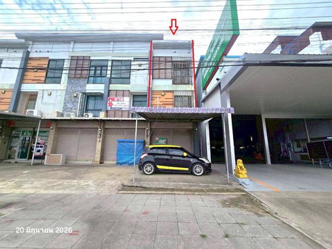อาคารพาณิชย์ 24.4 ตร.วา เมืองกำแพงเพชร กำแพงเพชร 3.6M