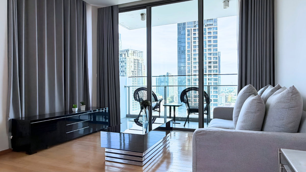 รูป 🔥 Aequa Sukhumvit 49 ห้องหรู 1 ห้องนอน ชั้น 17 ขนาด 60 ตร.ม. ใกล้ BTS พร้อมพงษ์ เพียง 53,000 บาท/เดือน พร้อมเข้าอยู่! 🏙️✨ - รูปที่ 5/9