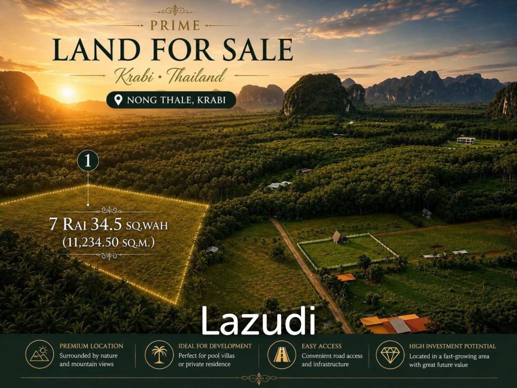 picture Prime Mountain View Land for Sale in Nong Thale Krabi - 4/8
