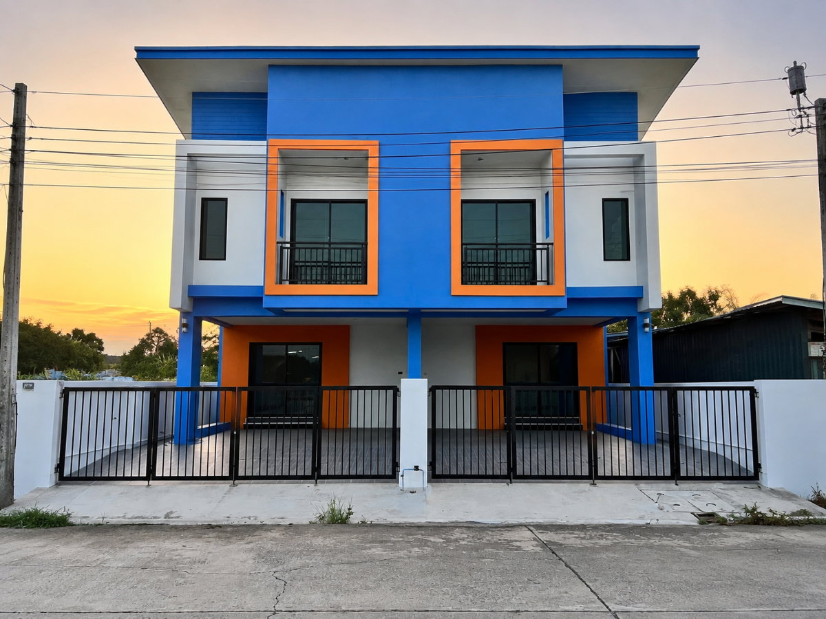 รูป ขายบ้านแฝด2ชั้น มือ1พร้อมเข้าอยู่ ทำเล ลำลูกกา คลอง9 - รูปที่ 1/15