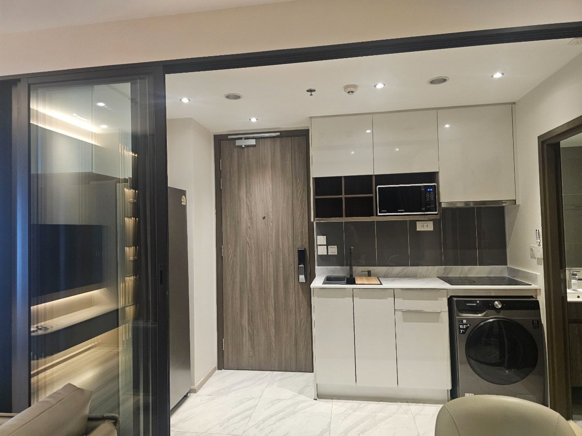 รูป ✨🏙️ ให้เช่า IDEO MOBI Asoke | 2 ห้องนอน บิวท์อินใหม่ทั้งห้อง ใจกลาง New CBD ใกล้ MRT พระราม 9 - รูปที่ 6/17