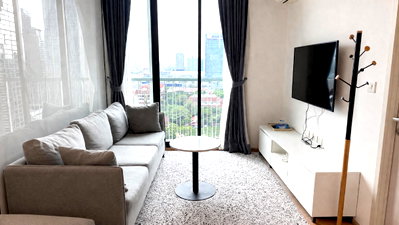Condos for rent : Fully furnished room for rent , near BTS Asoke and MRT Sukhumvit station
