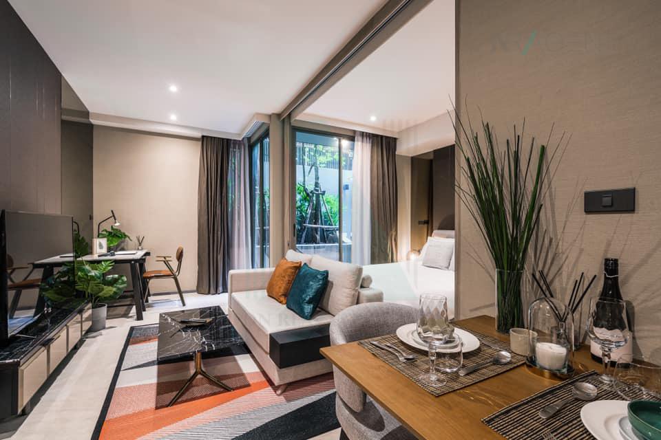 รูป ให้เช่าคอนโด ฟินน์ สุขุมวิท 31 อาคาร 1 ชั้น 1 1 ห้องนอน ขนาด 36.00 ตรม ใกล้ EmQuartier - รูปที่ 2/8
