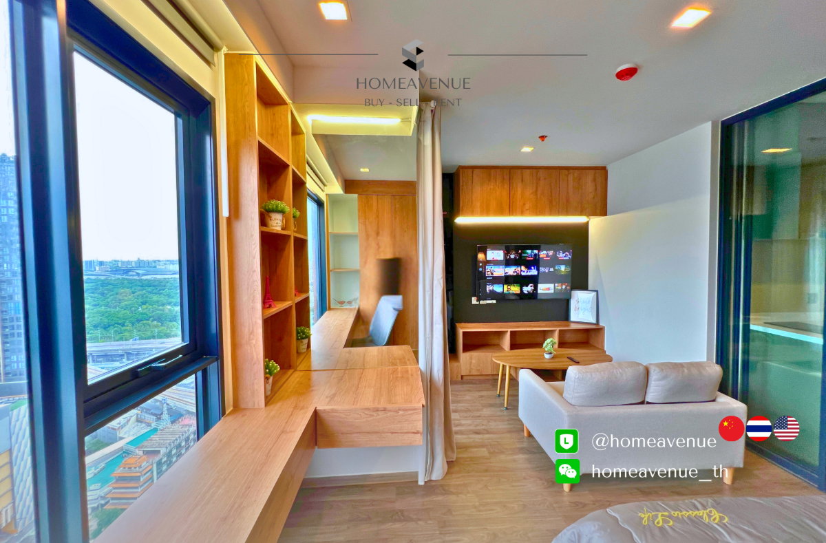 picture Highlight✨ 1 Bed (Studio) 🚇 Near BTS Ha Yaek Ladprao💥📲 Line: @homeavenue ⭐HA-3804 - 8/13