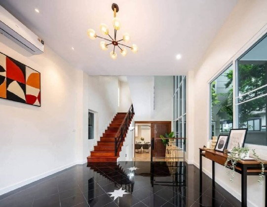 รูป ให้เช่าอาคาร / โฮมออฟฟิศ 3.5 ชั้น โครงการ The Amber Home At Chatuchak / ซอยวิภาวดีรังสิต 5 /แอร์ทั้งหลัง / อยู่อาศัย หรือ Home Office จดบริษัทได้ - รูปที่ 3/8