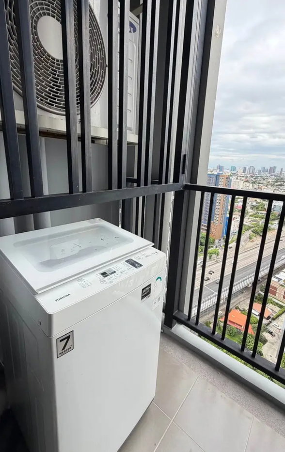 picture ð The Base Park West Sukhumvit 77 ( 260718 ) Size 30 SQ.M Type 1 Bedroom 1 Bathroom On the 27thFloor Rental.16,500 THB - 5/6