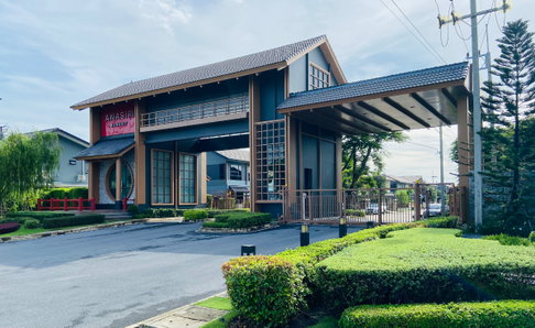 ขาย บ้านแฝดสไตล์ญี่ปุ่น 3นอน3น้ำ2จอด ใกล้ทางด่วนบางพูน รถไฟฟ้าสถานีรังสิต 