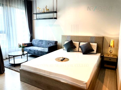 Condos for rent : 🚩 For Rent Condo LIFE ASOKE - RAMA 9 Building A, Floor 16,Studio, Room size 26.00 sqm