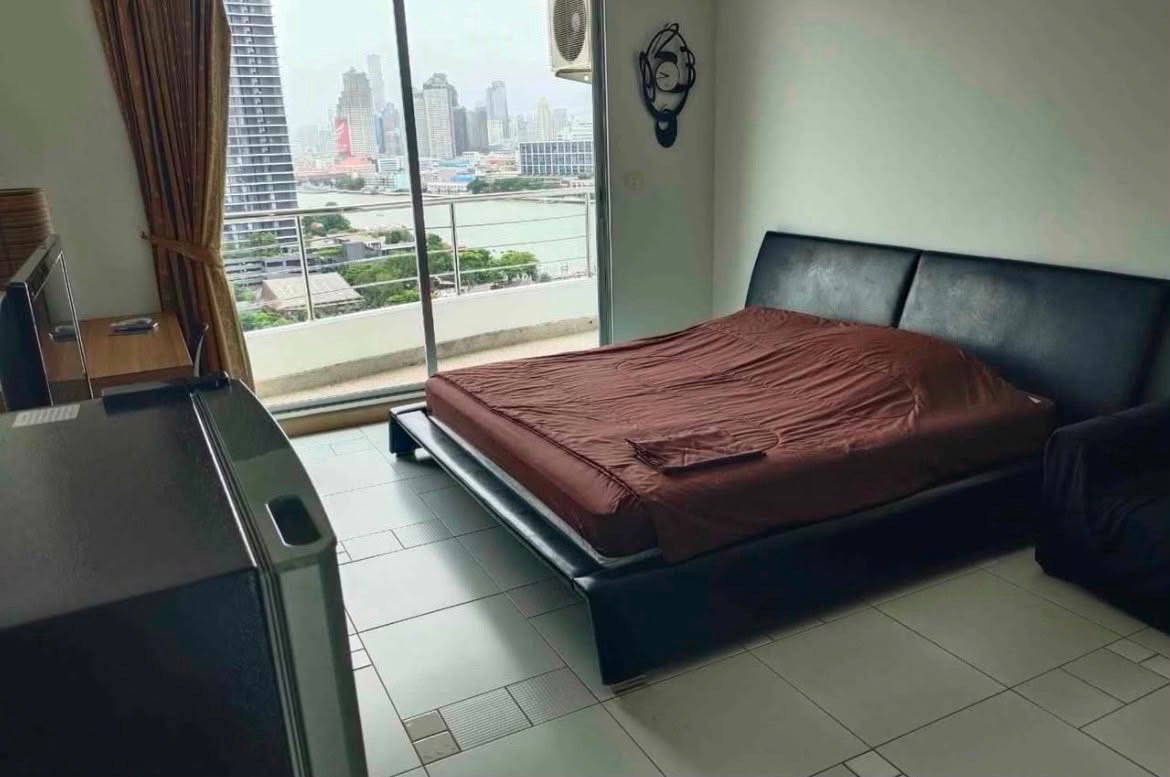 รูป ให้เช่า Supalai River Place 🏡 เฟอร์ครบ พร้อมอยู่ ‼️ BTS กรุงธนบุรี #ตอบแชทไว🔥🔥 รหัส M2306 - รูปที่ 2/7