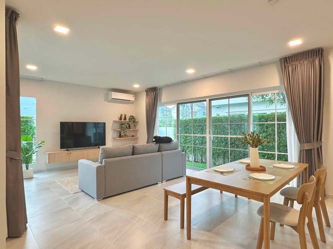 รูป H-125 : บ้านหลังมุม 62 ตร.วา ม.ชัยพฤกษ์ บางนา กม.15 บางพลี - รูปที่ 10/26