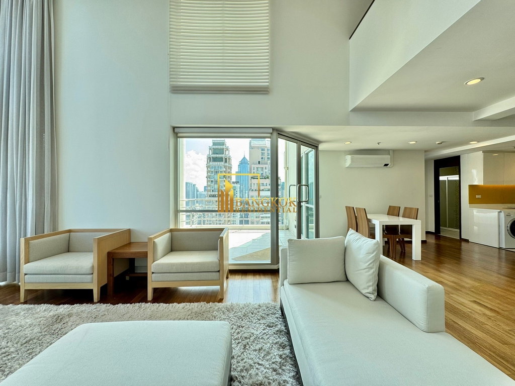 รูป The Rajdamri | Contemporary 2 Bed Duplex Condo in Prime Area - BR18600CD - รูปที่ 3/34