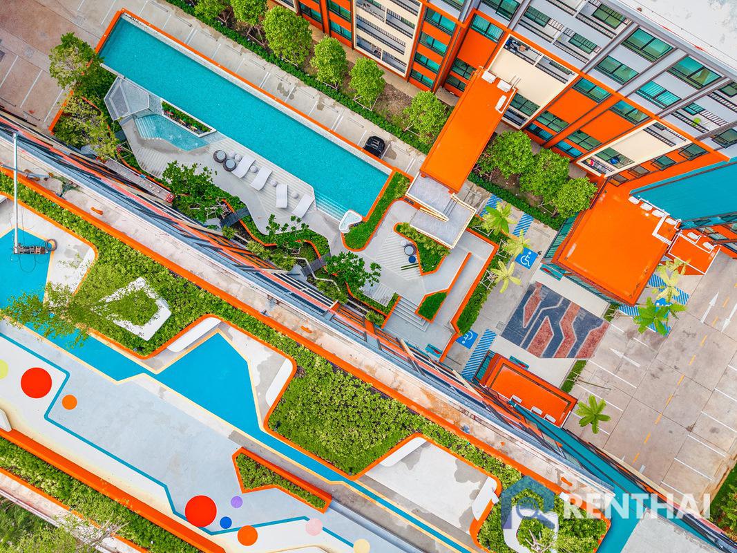 picture For rent condo 2 bedrooms at The Cube Amaze - 16/21