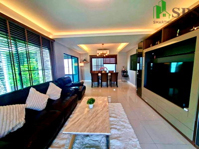 บ้านเดี่ยวให้เช่า : ให้เช่าบ้านเดี่ยว 4 ห้องนอน พร้อมเข้าอยู่ | มัณฑนา บางนา กม.7 | ติด Mega Bangna (SPSMG119)