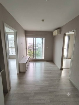 Plum Condo Chokchai 4 a pre-owned property (FOR SALE) 2 beds 1 bath 34.98 sq.m Fl.7 Building A 2.5 MB Transfer fee 50/50 Bee 064-146-6445 (R571119