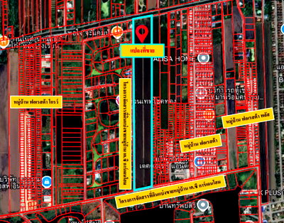 Land for sale Bangkok : Vacant Land for Sale: 41 Rai, 52 Square Wah. Located in Sam Wa Tawan Ok Sub-district, Khlong Sam Wa District, Bangkok.