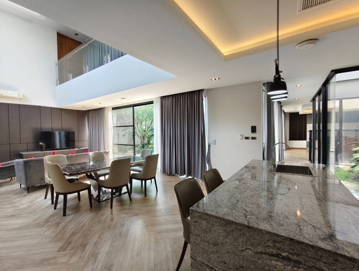 picture POOL VILLA, BAAN WANG TARN 2, Elegant 2-Storey Modern Contemporary Pool Villa. - 35/56