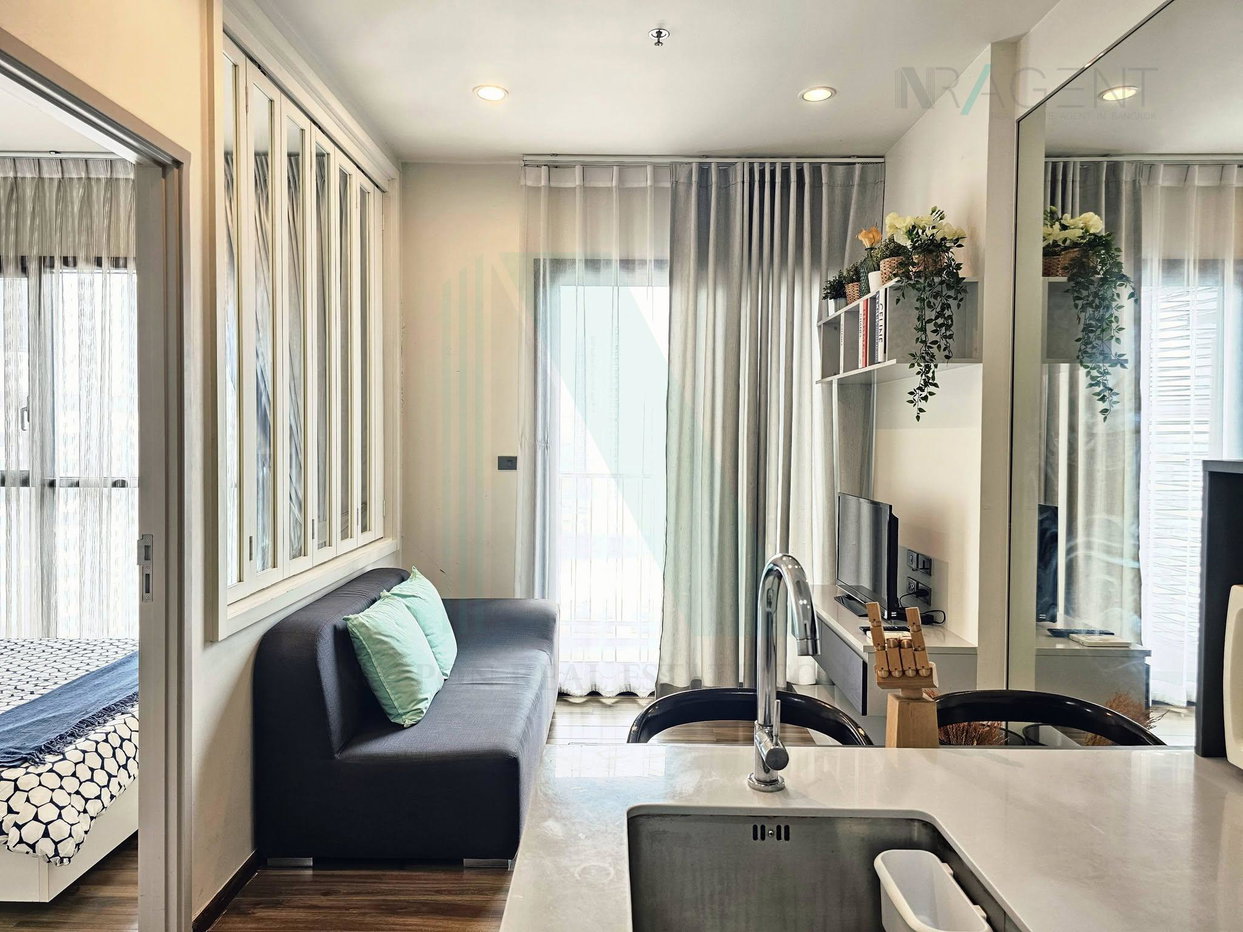 รูป ให้เช่าคอนโด วายน์ สุขุมวิท อาคาร 1 ชั้น 15 1 ห้องนอน ขนาด 32.98 ตรม ใกล้ โรงเรียนกรุงเทพการบัญชีวิทยาลัย - รูปที่ 1/8