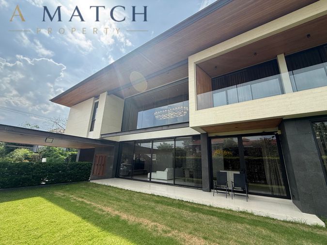 5-bed house for rent, 624 sqm, 156 sq wah, Evergreen Ville (Bangna-Trad