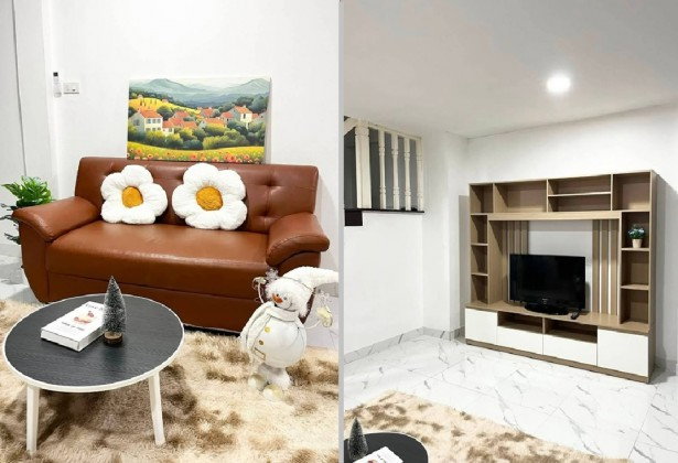 รูป ให้เช่าทาวน์โฮม 3 ชั้น / ซอยรามอินทรา 34 / Renovate ใหม่ / แอร์ 3 เครื่อง / เฟอร์นิเจอร์บางส่วน / อยู่อาศัย หรือ Home Office - รูปที่ 9/14
