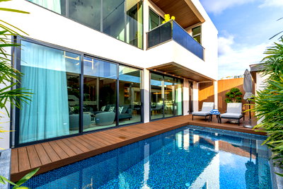 บ้านเดี่ยว บางละมุง ชลบุรี : ขายบ้านหรู Smart Home พัทยา 2 ชั้น 5 ห้องนอน พร้อมสระว่ายน้ำส่วนตัว เฟอร์นิเจอร์ครบ ทำเลศักยภาพ