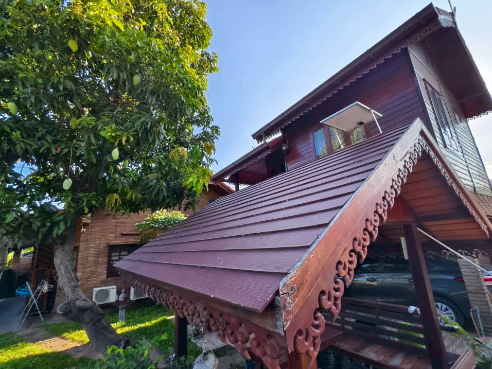 รูป ขายบ้านทรงไทย รามคำแหง68 ขายบ้านทรงไทยประยุกต์ งดงามดั่งงานศิลป์ ทำเลทองรามคำแหง 68 แปลงมุม  - รูปที่ 16/38