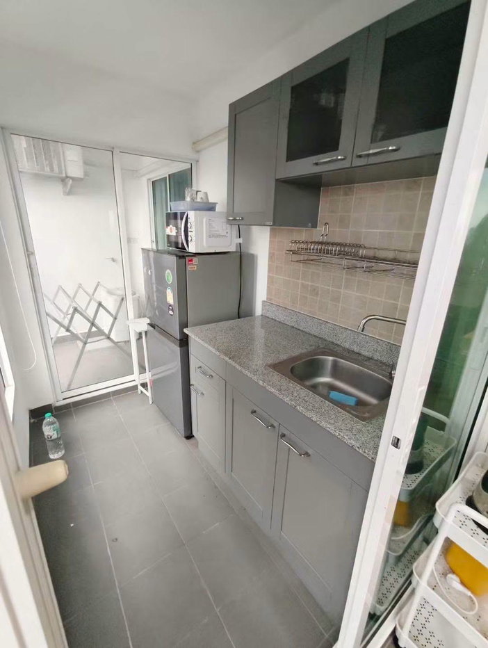 รูป 🚝 ปล่อยเช่า Regent Home 27 Bangson ห้องคอมบายไซส์ใหญ่ 2 นอน ชั้นสูง 18 ติดรถไฟฟ้า เดินทางสะดวกมาก! 🏙️ - รูปที่ 13/18
