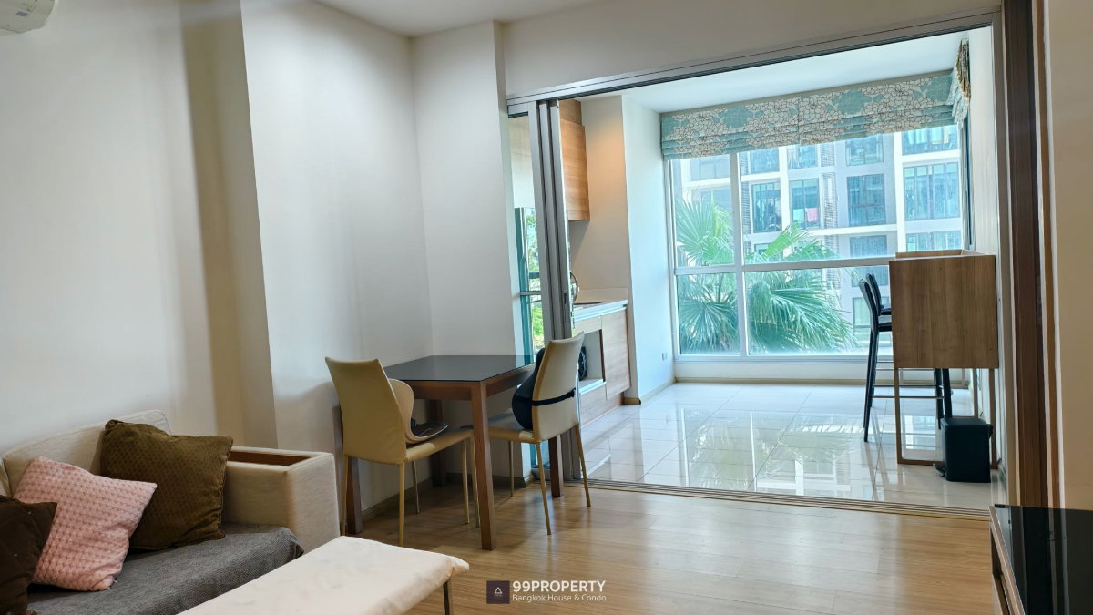 รูป ให้เช่า Rhythm Ratchada-Huaikhwang (ริธึม รัชดา-ห้วยขวาง) ห้องใหญ่ อยู่สบาย 🔰 ตกแต่งครบ พร้อมอยู่ - รูปที่ 4/27