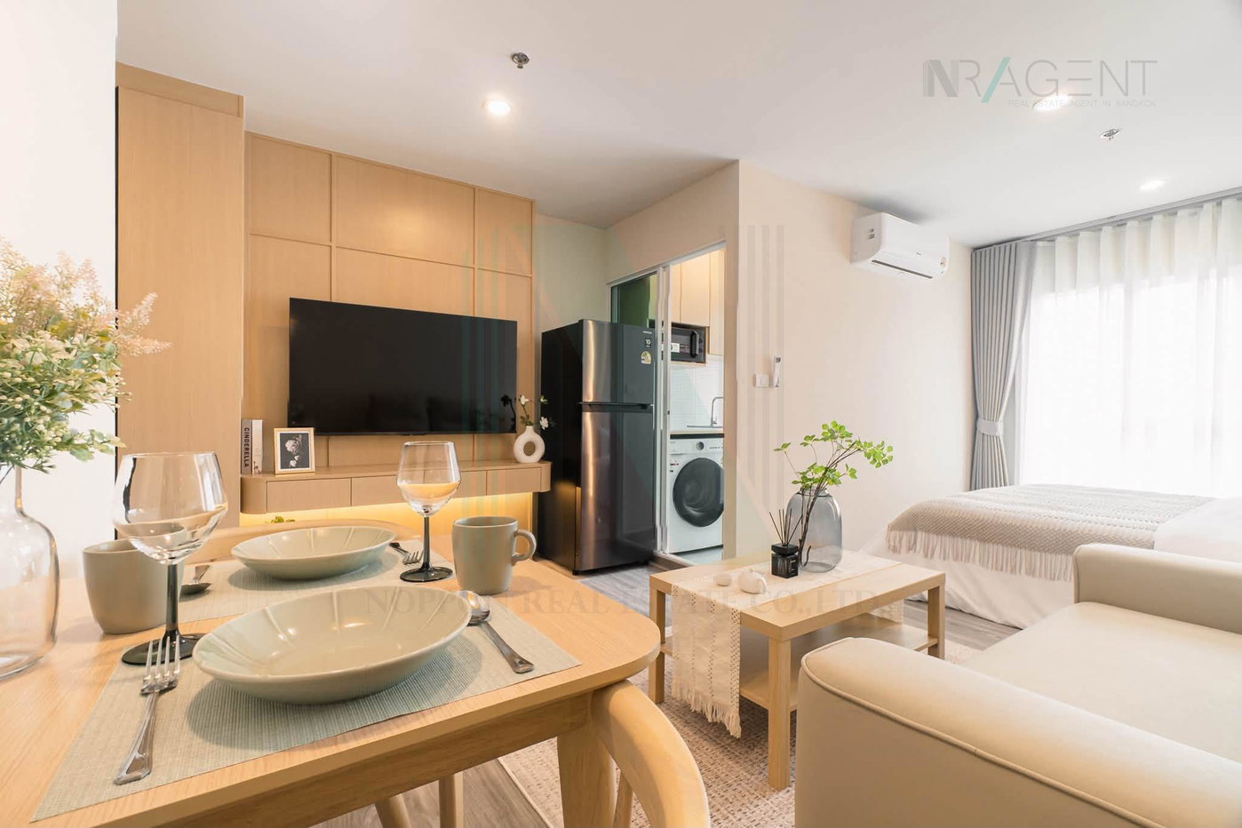 picture 📌 For Rent Condo REGENT HOME BANGNA Building A, Floor 30,Studio, Room size 28 sqm - 6/8