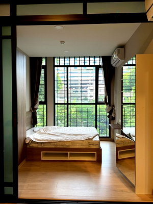 Condos for rent : 🎊 For Rent Condo THE CUBE NORTH CHAENGWATTANA 12 Building 1, Floor 2,1 bed room, Room size 27 sqm