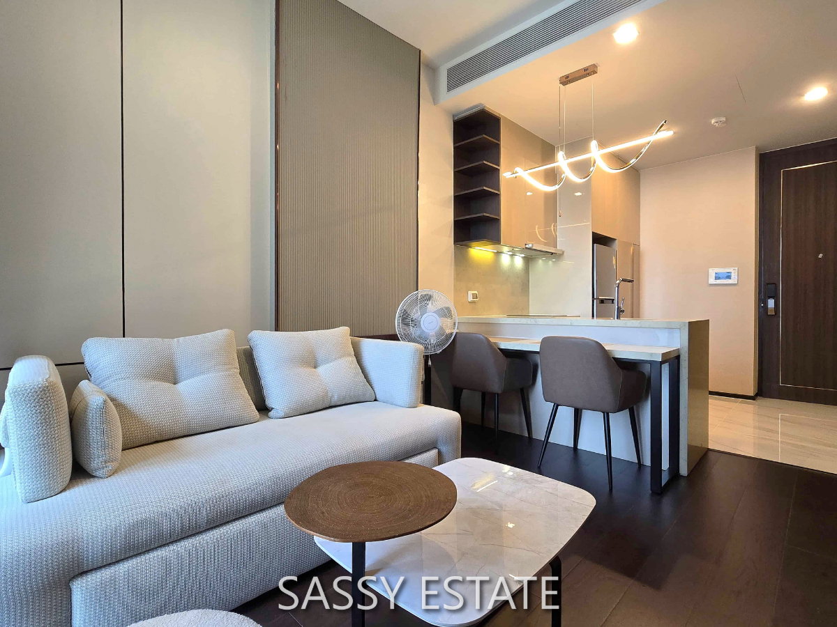 picture For rent, LAVIQ Sukhumvit 57, size 45 sqm. 1 Bedroom, 1 Bathroom, nice decoration, high floor. - 1/11