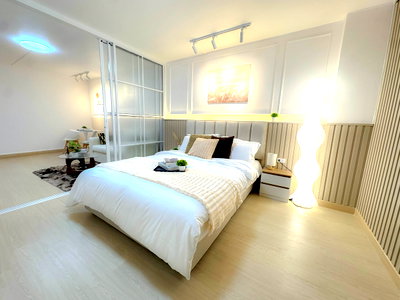 ขายคอนโด : 🔥 ขาย | ห้องรีโนเวทใหม่ พร้อมอยู่ 🏡 Baan Phrayapirom - Ratchada (264-CD-BK-RN)