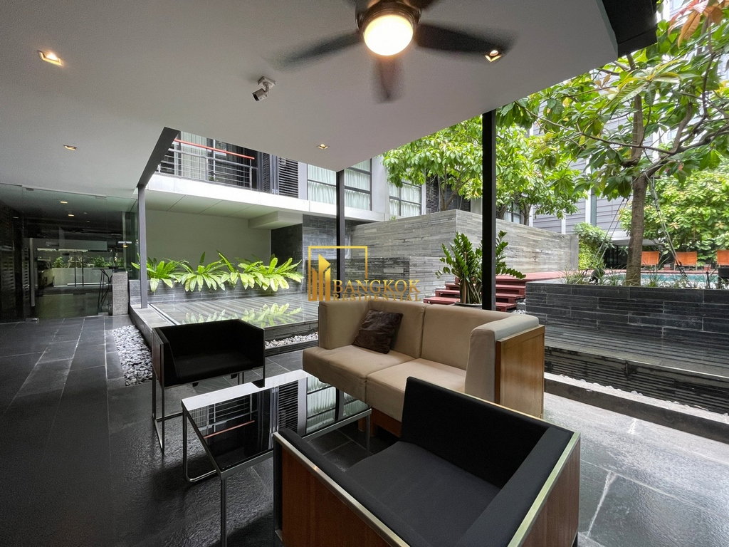 รูป Mode Sukhumvit 61 | Tasteful 2 Bed Condo For Rent in Ekkamai - BR61851CD - รูปที่ 24/25